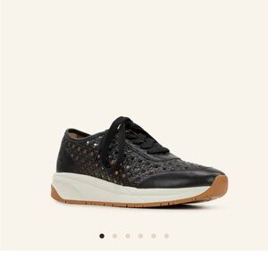 Patricia Nash Black and Tan Sneakers